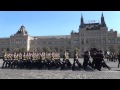 Торжественный марш МосУ МВД РФ 2014 на Красной площади