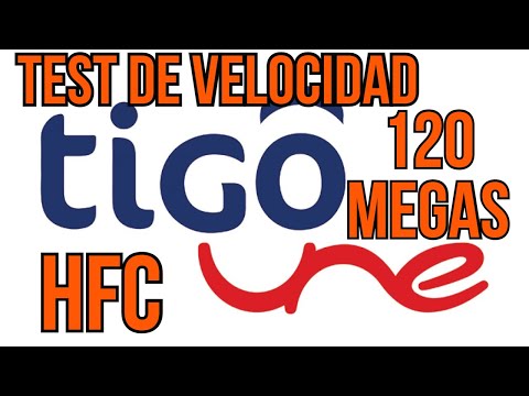 TEST DE VELOCIDAD TIGO UNE COLOMBIA. 120 MEGAS