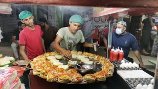 Fried Egg BURGER MAKING | Pakistan's Fastest Burger Making | Super Fast Burger Making