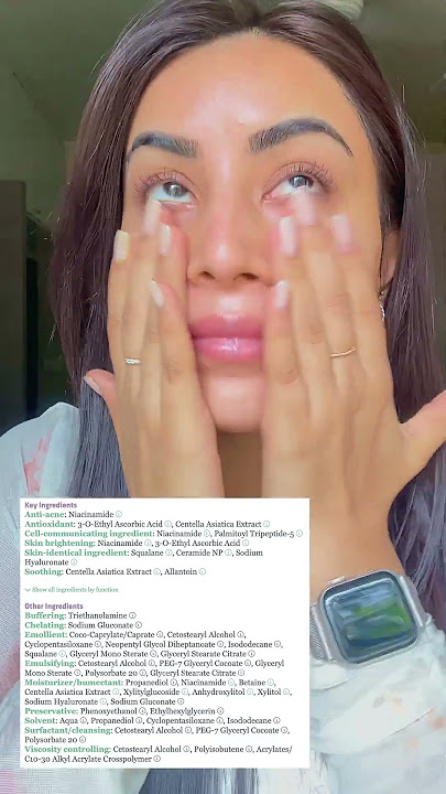 *UNSPONSORED REVIEW * The derma co. X Dr V Skin renew barrier repair peptide moisturiser