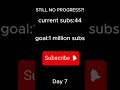 Help Us Hit Our Sub Goal!(Day 7) #thisishard #canwedoit