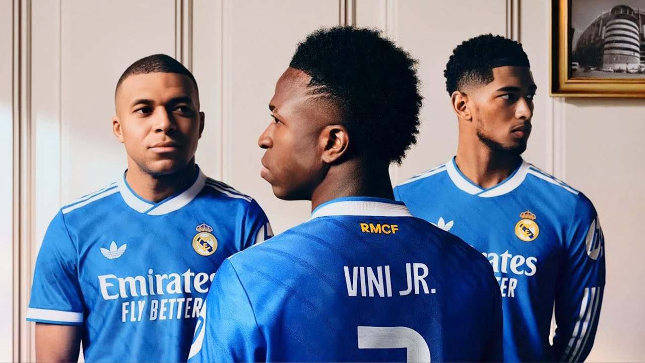 WOW! Third Kit Released | Real Madrid 25/26 - YouTube