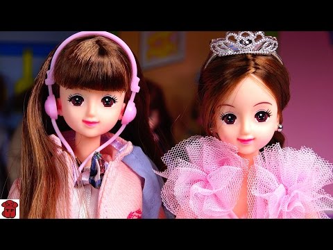 ★열일곱미미♥학교갈 땐 킥보드♥발레레슨♥미미인형★Mimi Doll Playsets