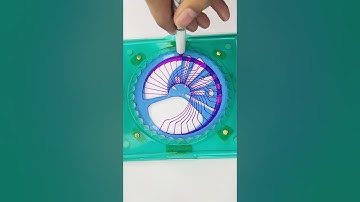 Tranquil ASMR Spirograph Art | Visual Meditation for Stress Relief! #art #2024 #spirograph #asmr