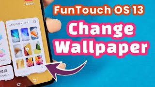 how to change wallpaper for Vivo IQOO phone with Android 13