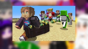 Mob talker react to If MrBeast did a Minecraft Speedrun VS 5 Hunters by ProfessorBiggy