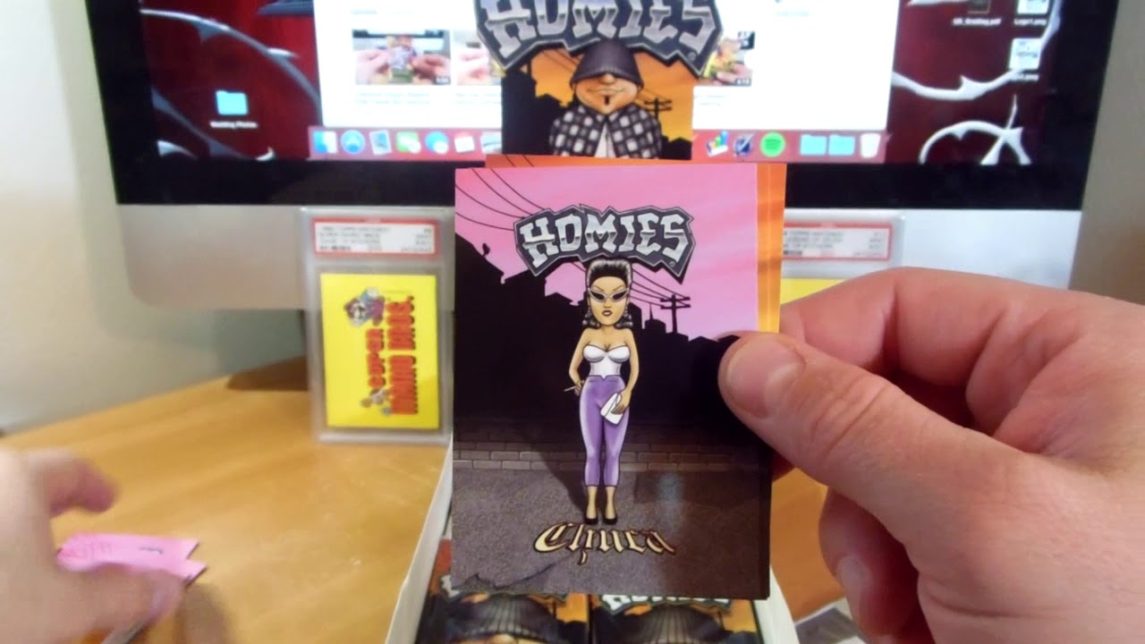 2004 Neca Homies Trading Card Box Opening! (Part 1) - YouTube