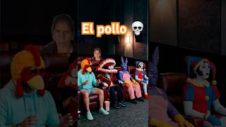 Cosas Extrañas en el Cine 💀🍗 #Minecraft #Short