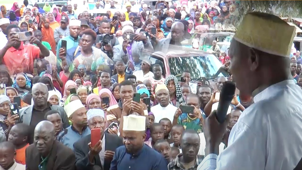 MAPOKEZI YA ALHAJI SHEIKH SAALUM MUHAMMAD MAFITA YAVUNJA REKODI