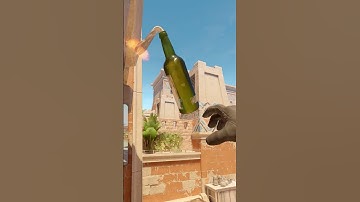 CS2 Anubis | Window Molotov From Ruins #cs2 #counterstrike #shorts