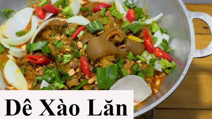 7. Cách thưởng thức món dê xào lăn đúng điệu