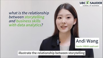 Accepted | UBC MBAN | The relationship between storytelling & business skills with data analytics