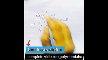 Zeros of polynomials| Full marks 🔥🔥| class 10| CBSE Maths| #shorts