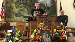 Dustin @ Robert W  Bolt's Memorial Service ~8~