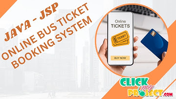 JSP Web Application - Online Bus Ticket Booking System - ClickMyProject