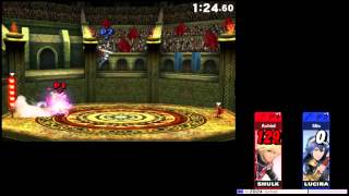 [Smash 3DS] With Friends Match 2 - Shulk (Achiel) vs Lucina (Armelle)