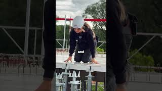 Build houses with aluminum panels#foryou#fyp#building#short