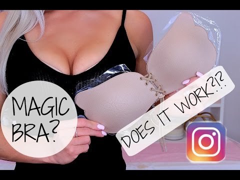 Instagram MAGIC BRA ! Does it Work?! REVIEW / TRY ON