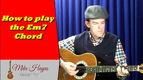 Guitar Chords: How to play the Em7 Chord on Guitar