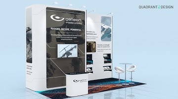 Galleon Embedded Computing - Stand Design 3D Animation | Quadrant2Design