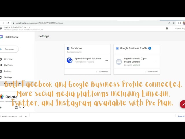 RelateSocial By NameCheap: Demo while launching Essential Plan