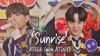 [숏클립] ATINY와 함께하는 무대🥰 'ATEEZ(with ATINY) - Sunrise'♪ (IDOL WONDERLAND) Resimi