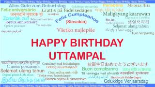 Uttampal   Languages Idiomas - Happy Birthday