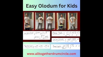 Thumbnail of Easy Olodum for Kids drum group video #browardschools #olodum #percussion #brazilianmusic