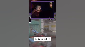 1 V 3 - #cs2 #csgo #gaming