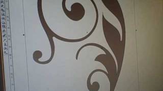 Etched Glass Vinyl Video Using Corel Draw X3 & SignCut - Etched Cabinet Glass(This video is a demonstration of how we layout designs using Corel Draw X3 so that we can imput it to SignCut for cutting of our etched glass vinyl. This same ..., 2010-03-07T18:38:12.000Z)