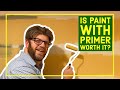 Cheap Paint vs Paint With Primer - A Quick Test