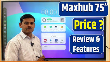 Best Digital Board for Online Teaching | Maxhub 75 Inch Android 11 | Maxhub 75" 4K Display Panel