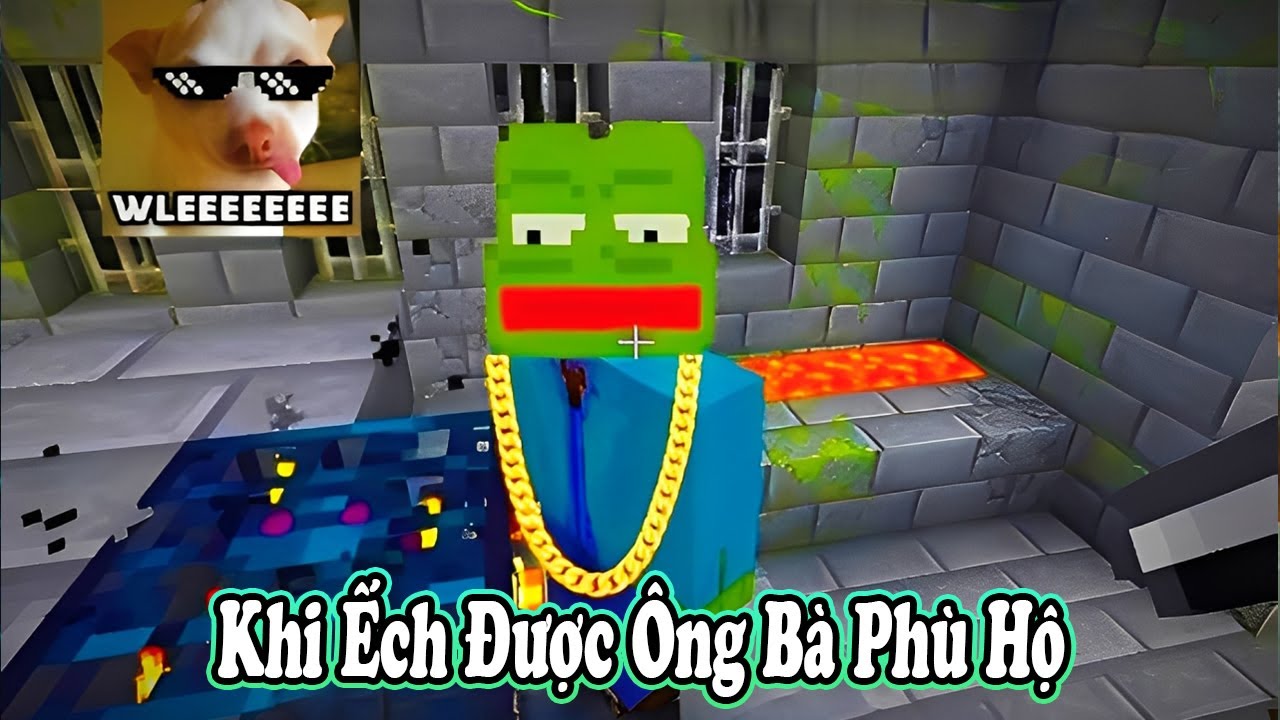 🕹️ Khi Ếch Được Ông Bà Phù Hộ 🐸✨ 