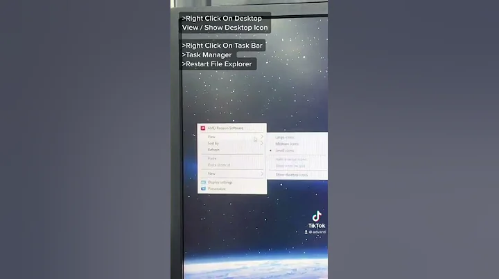 Desktop & Taskbar Icon not showing? Try this ❗❗