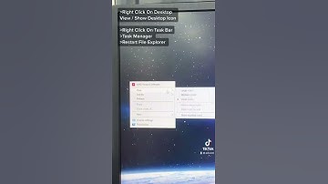 Desktop & Taskbar Icon not showing? Try this ❗❗