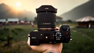 Viltrox 20mm + Sony a7C ii - Ultimate Vlogging Setup?