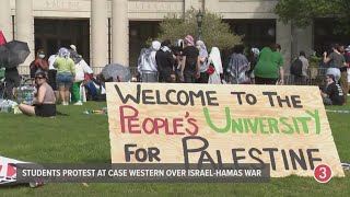 Anti-war protests | Students protest at Case Western Reserve University over Israel-Hamas war by WKYC Channel 3 179 views 13 hours ago 1 minute, 40 seconds