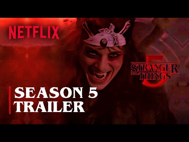 STRANGER THINGS 5 Trailer - Vampire Eddie First Look (2024) Season