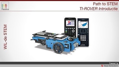 Path to STEM-project: TI-Innovator ROVER