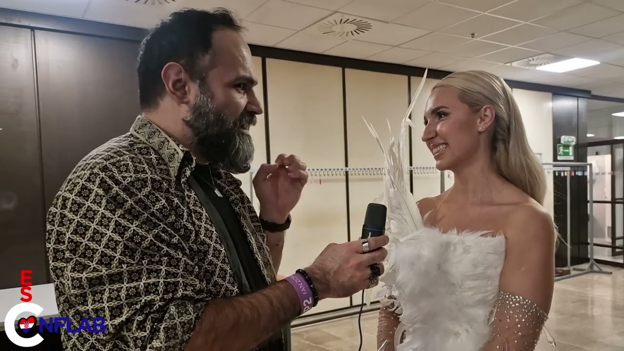 Irma | Ni traga | Dora | Croatia | Post Semi Final Interview | ESConflab