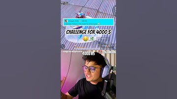🥶 Rs 4000 Huge Challenge In Conqueror Lobby BGMI #shorts #viral