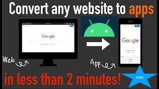 How to turn any website into android mobile apps in LESS than 2 Minutes! 100% Free and Safe screenshot 3