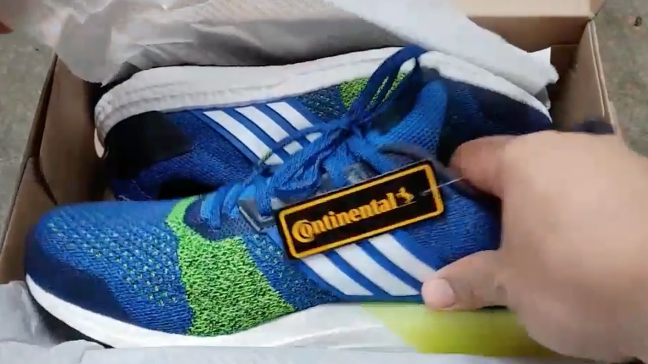 adidas ultra boost blue and yellow