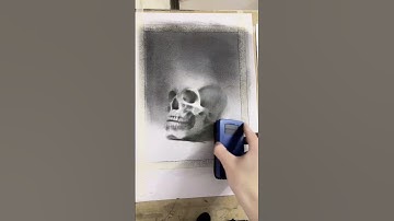 Master Skill! Unbelievable! #drawing #charcoaldrawing #portraitdrawing #charcoalshading