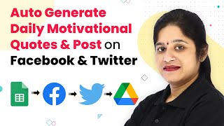 Generate Daily Motivational Quotes & Post on Facebook & Twitter with Pabbly Connect Automation