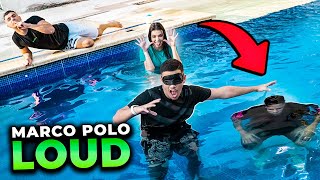 QUEM PEGOU QUEM?! MARCO POLO NA PISCINA DA MANSÃO LOUD!!