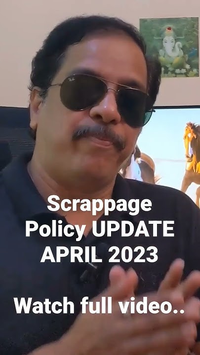 Old Vehicle Scrap Policy Update India April 2023 YouTube old-vehicle-scrap-policy-update-india-april-2023-youtube