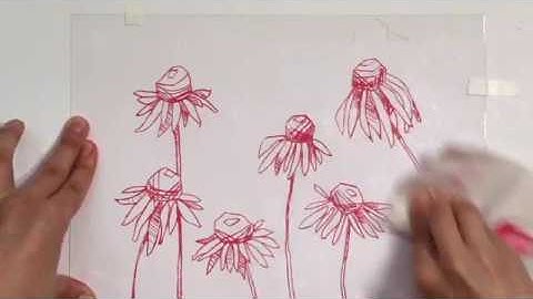 Drypoint Etching with Grafix Monoprint Plates by Christy M King