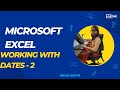 Microsoft Excel Complete Course for Beginners (Lecture-18) Working with Date Part-2