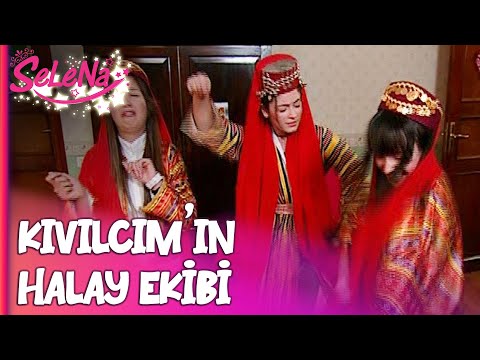 Kıvılcım ve arkadaşları halay ekibine katılıyor - Selena Özel Sahneler